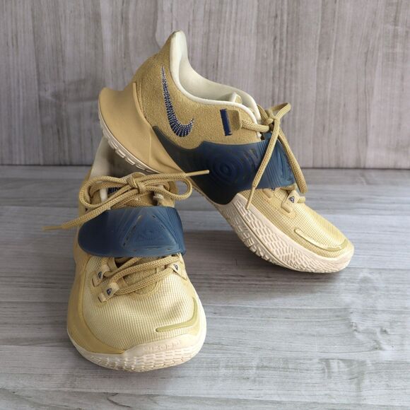 Nike Size 6.5 Kyrie 3 Low Sashiko Pack Sesame Navy Suede Mesh XC sneakers main image 14